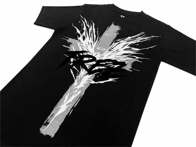 TREZ ANGELO TEE - BLACK