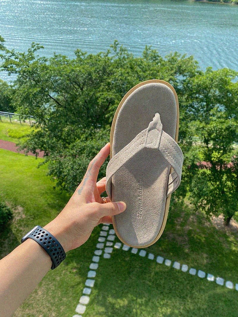 ASCLO Suede Flip Flop (6color)