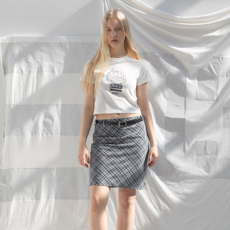 LA CAKE CROP T-SHIRT