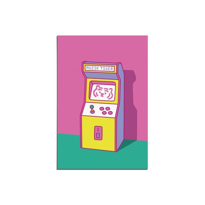 MUZIKTIGER（ムジークタイガー）の「ピクセルゲームポストカード（スマホグッズ/小物）」