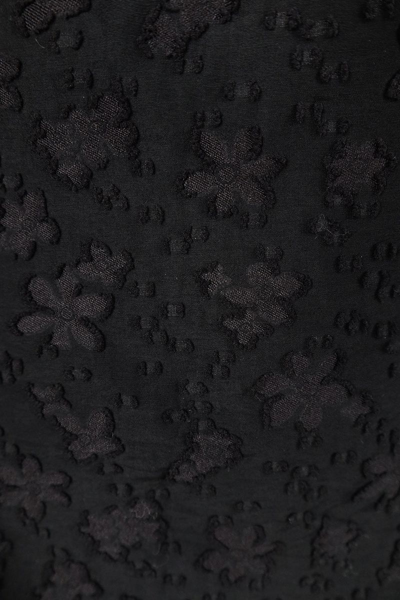 Flor frill blouse_black