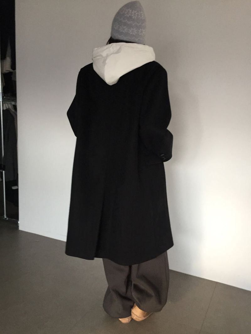 Wool Blend Essential Long Coat (2 Colors)