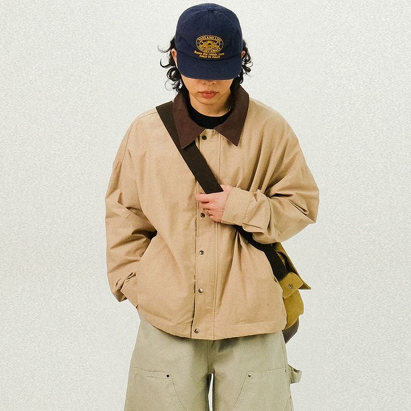 SEMIKAJI（セミカジ）の「WO Collar Work Crop Jacket（Jackets/Outerwear）」