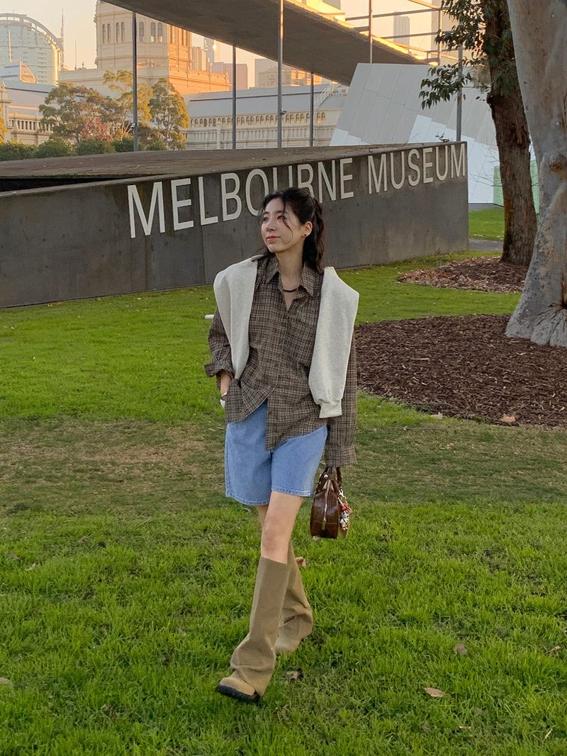 Diack checkered shirt