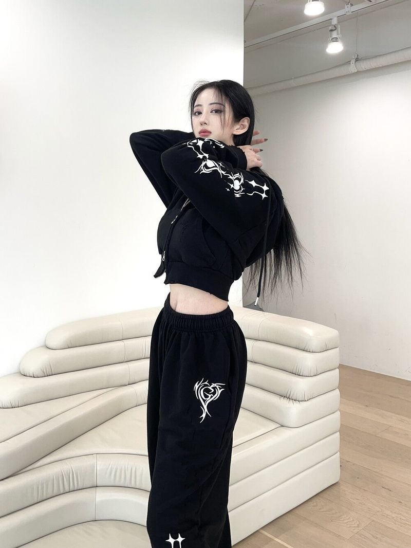 [High quality] 846. Heart sweat pt (2color)