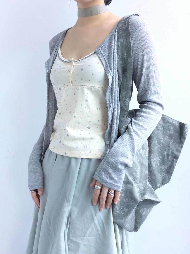 soft garden flare skirt