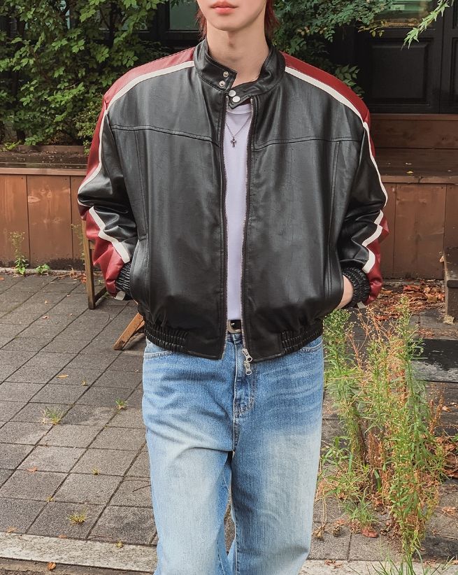 Pio Racing Biker Jacket