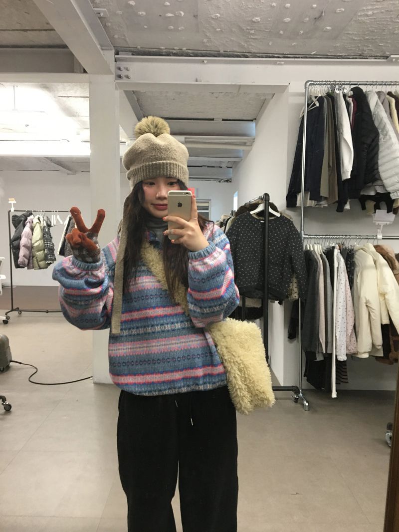 [MD's Pick] Cotton Candy Nordic Fleece Anorak (2color)