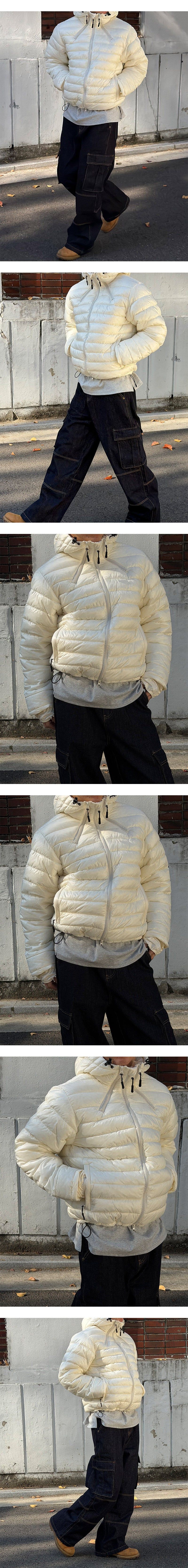 [Unisex] Active hood light padding(5color)