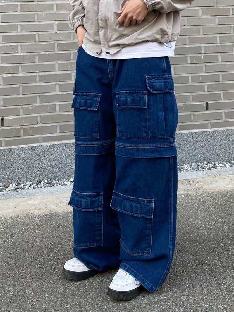 DA Pocket denim balloon underwear 2C