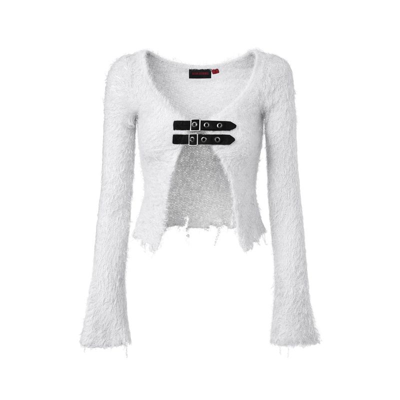 Aesir Studios（アースィア・スタジオ）の「WOMEN - ORISSA - Cropped cardigan（Tops）」