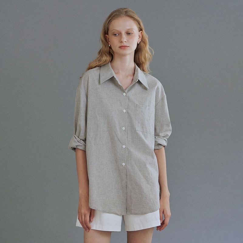 Peter check shirt