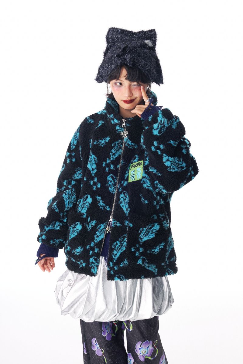 Lamb wool coat