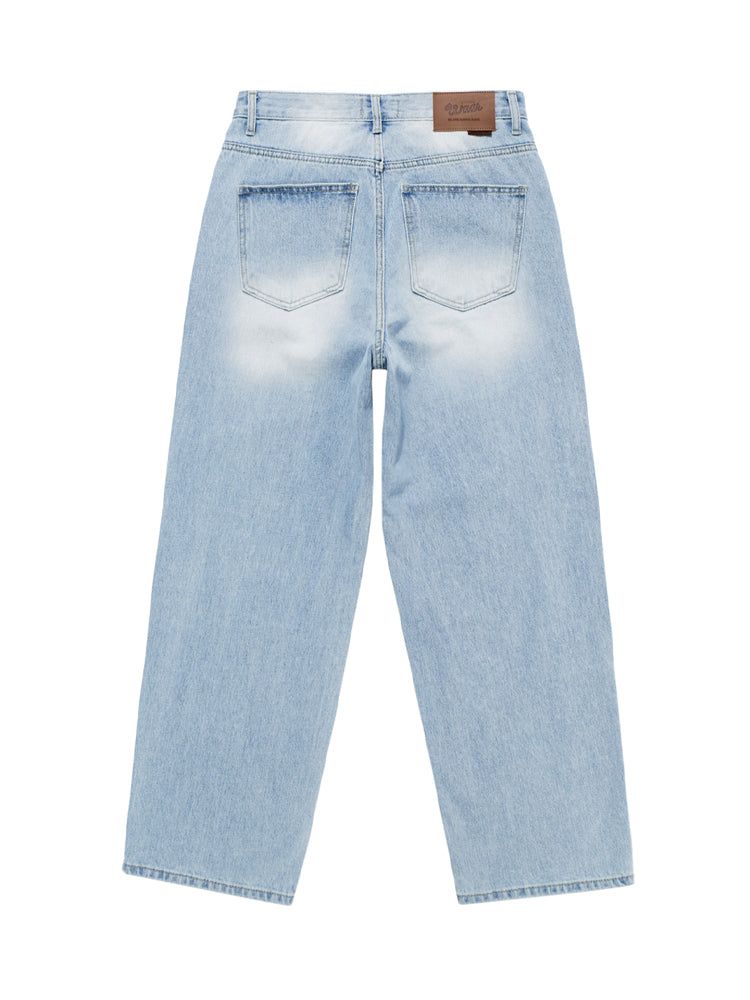 M194 BRUSH WIDE DENIM PANTS_LIGHT BLUE