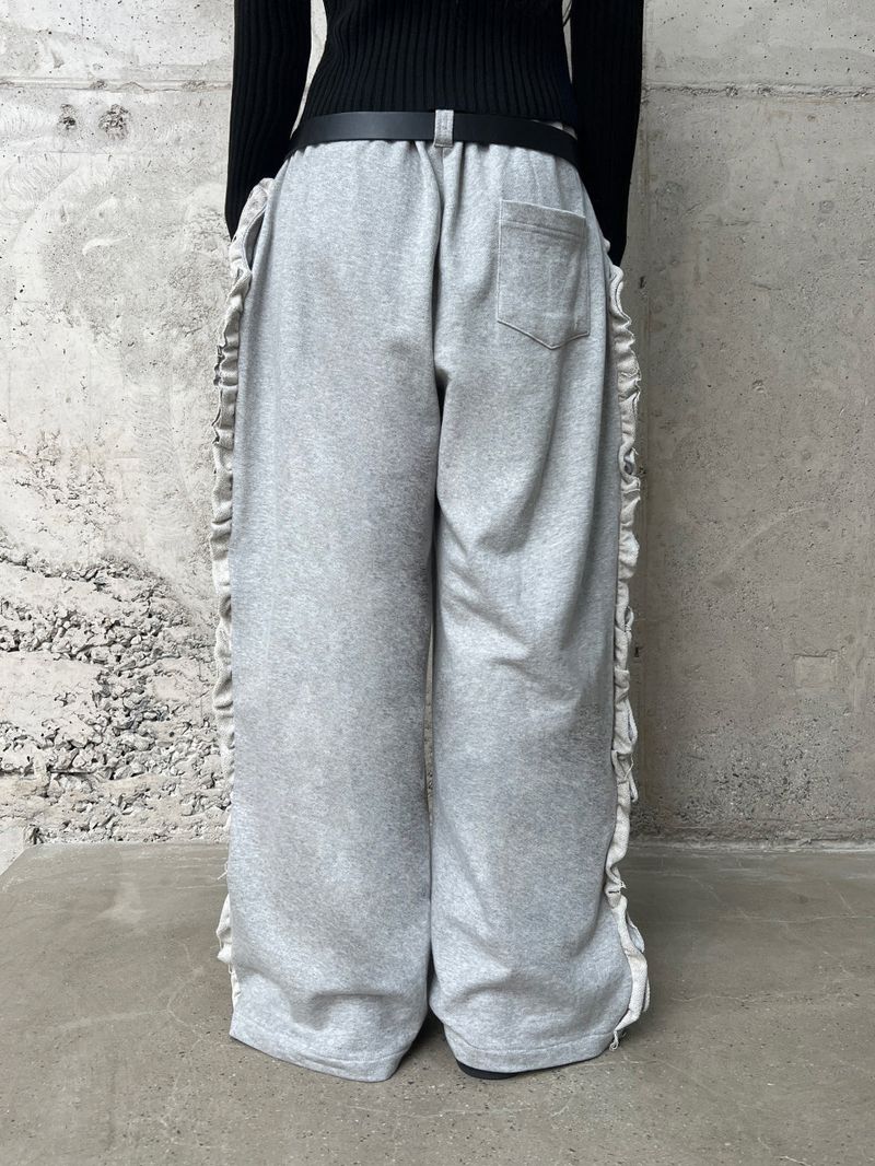 Midweek Ease Belt Loop Side Frill Training Long Pants (3 colors)