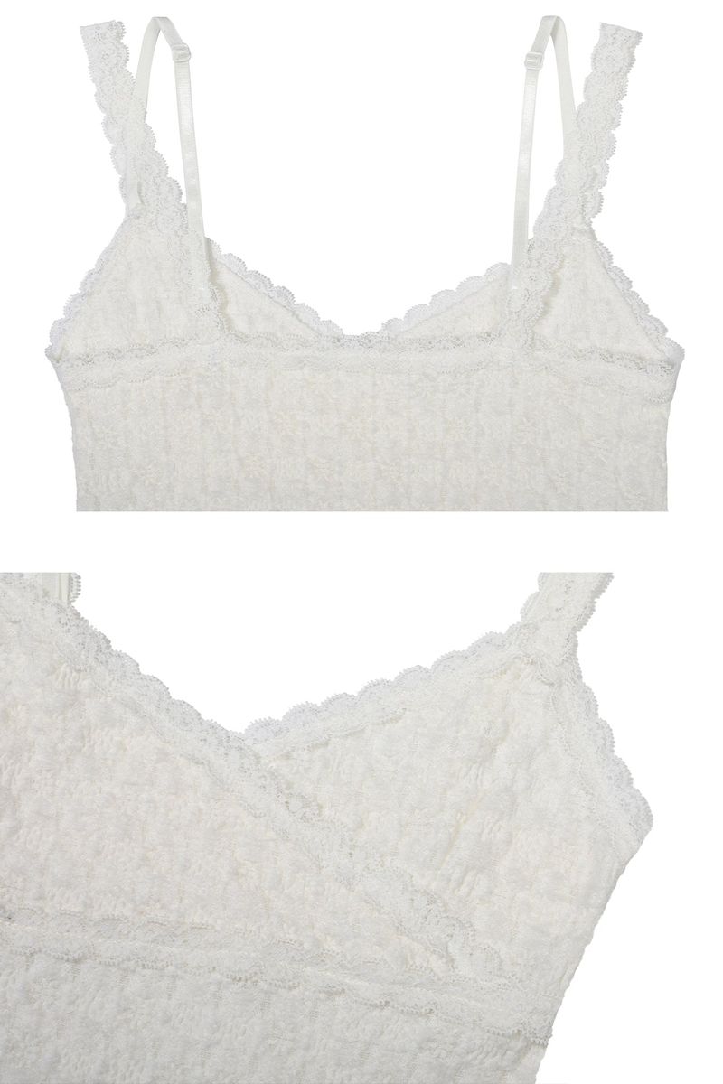 VERA LACE TOP ivory