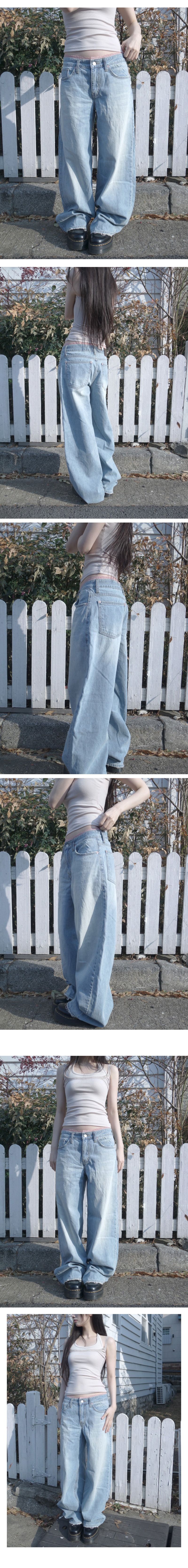 romanty lace denim