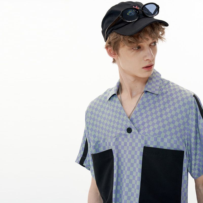 Track Shirt [checkerboard]