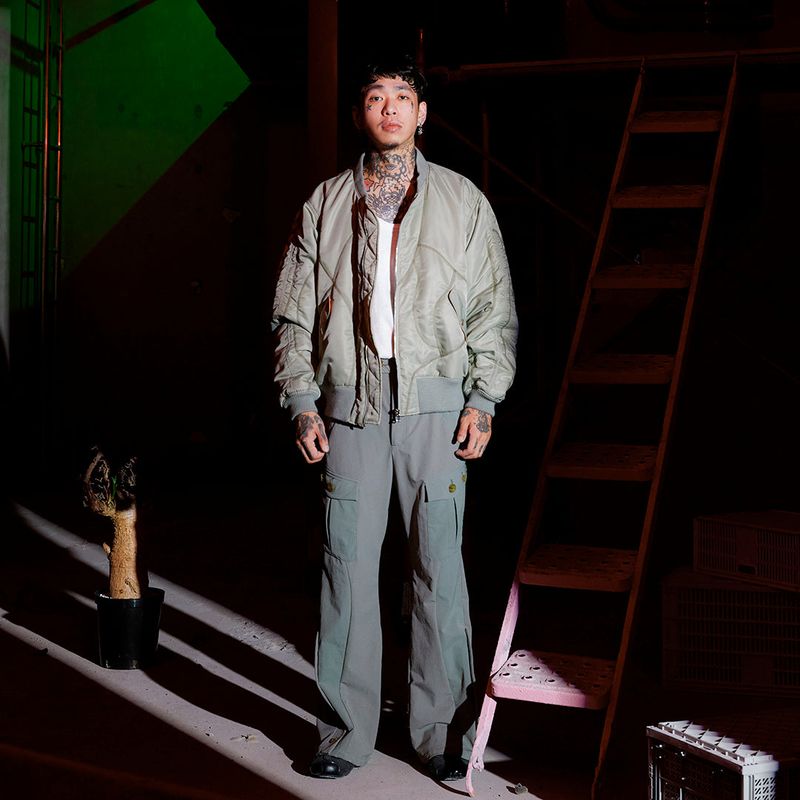 PLATEAU STUDIO（プラテウスタジオ）の「puzzle ma-1 jacket（Tops）」