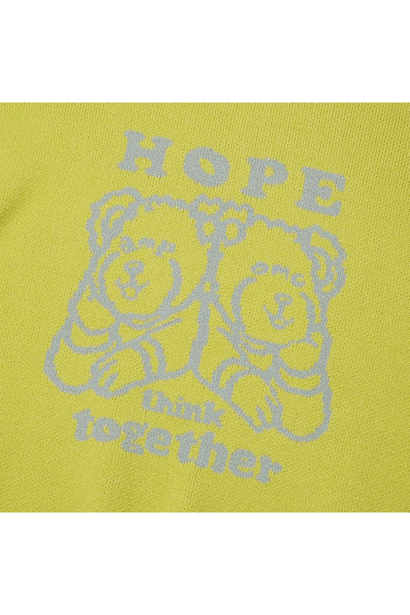 HTT Jacquard Knit_Lime