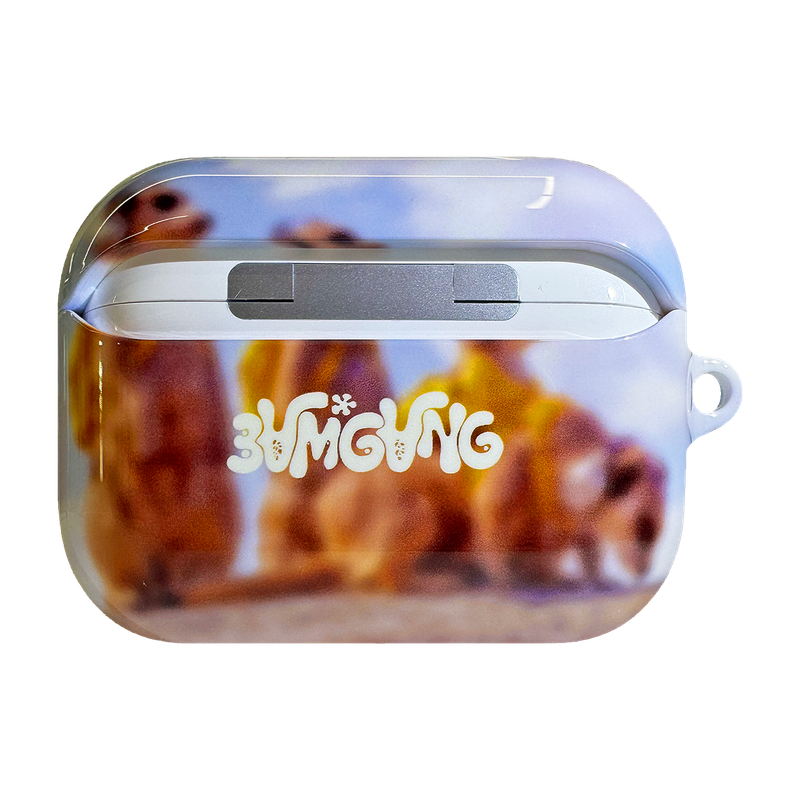 Furry Friends airpods case_Meerkat