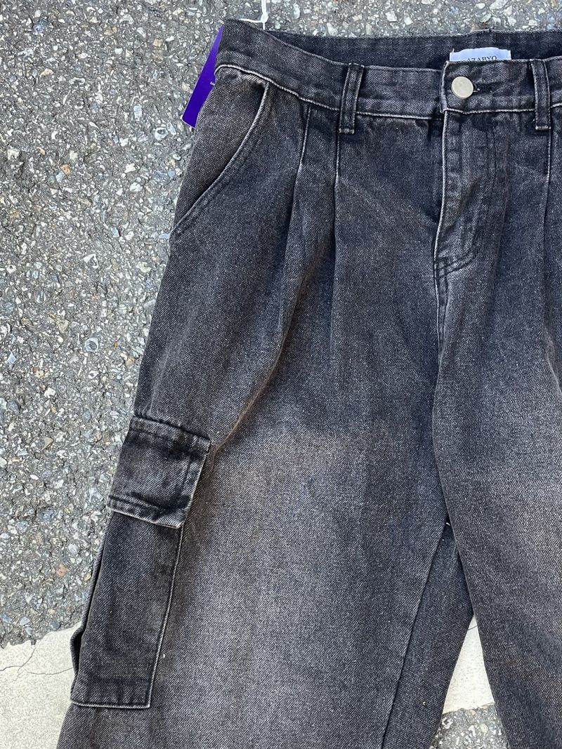 nesty cargo twotuck denim pants