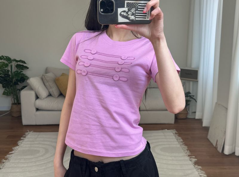napoleon button tee