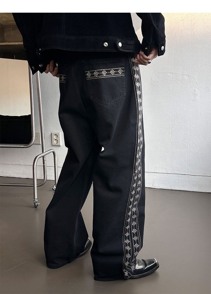 [S/S] Handmade stitch denim pants(2color)