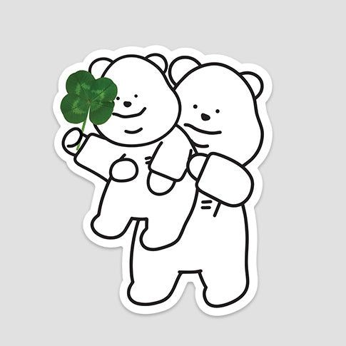 TUTEOGI Good Luck (removable Sticker) (5piece)