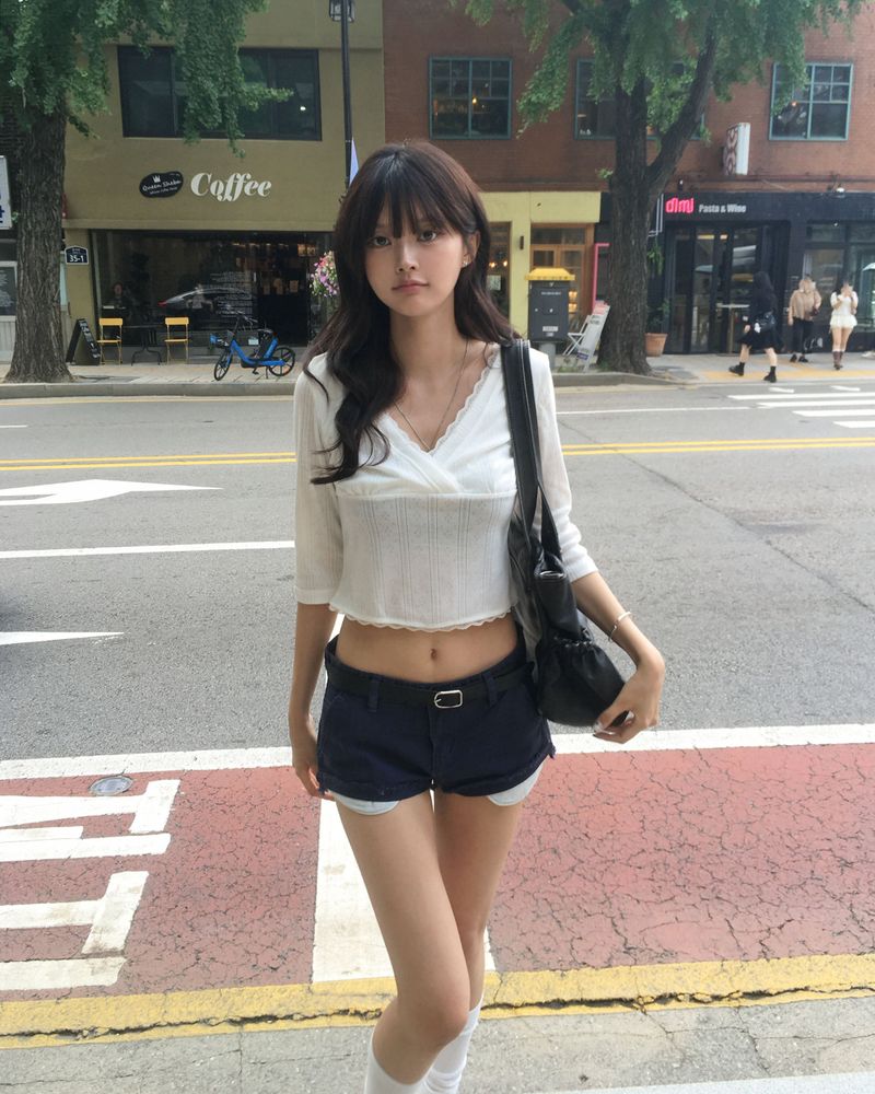 Cotton vintage shorts
