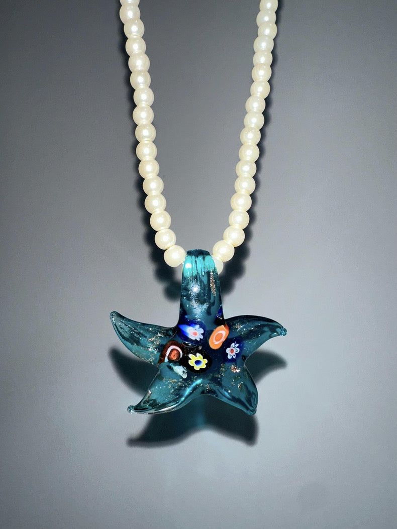 House of haus（ハウス オブ ハウス）の「ヴィンテージ風 ヒトデ パール ネックレス（アクセサリー）」