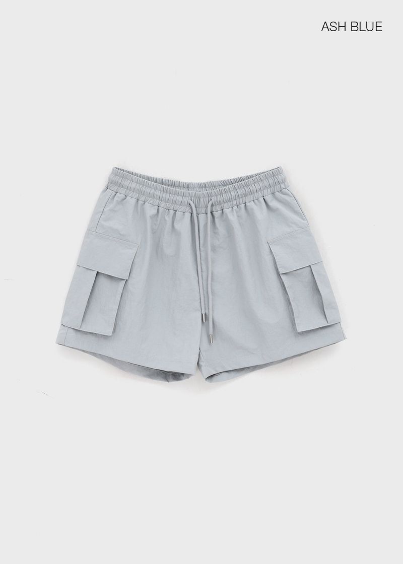 [MADE] Angti Nylon Cargo Banding Shorts