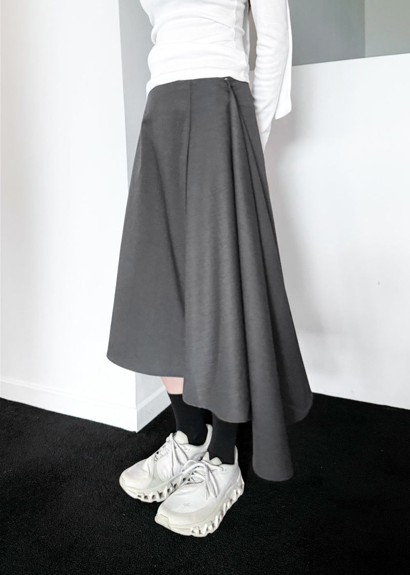  BUCKLE LAYER SKIRT