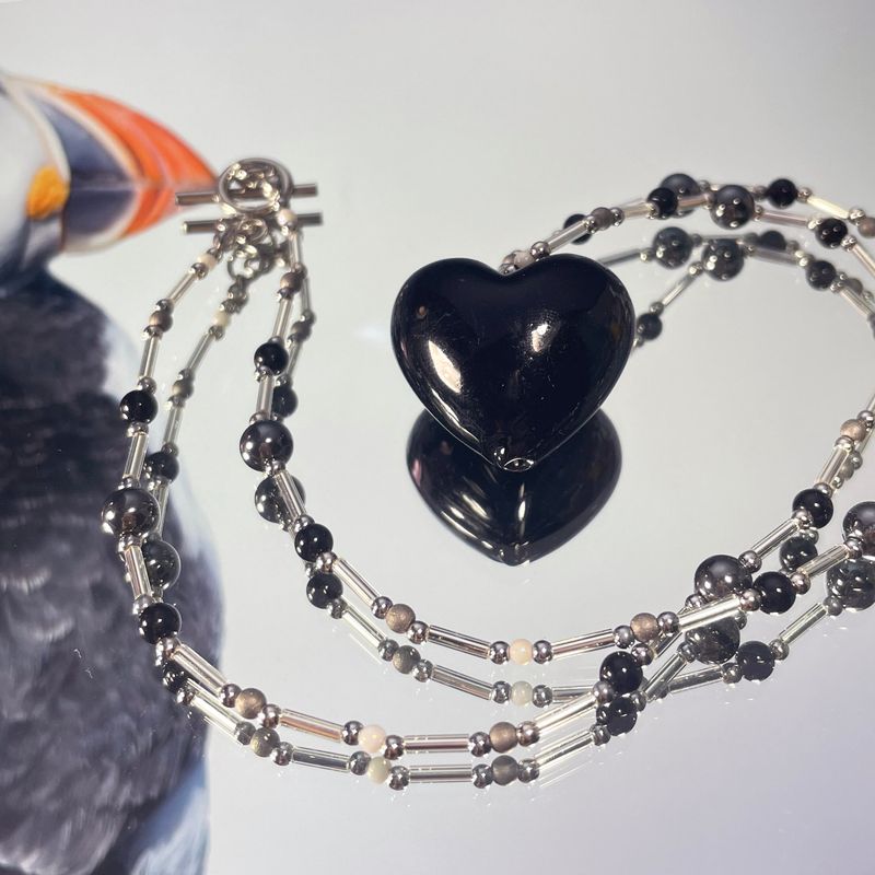 Kichikichiyaya(キチキチヤヤ)の「Kichikichiyaya Puffin Necklace(Accessories)」