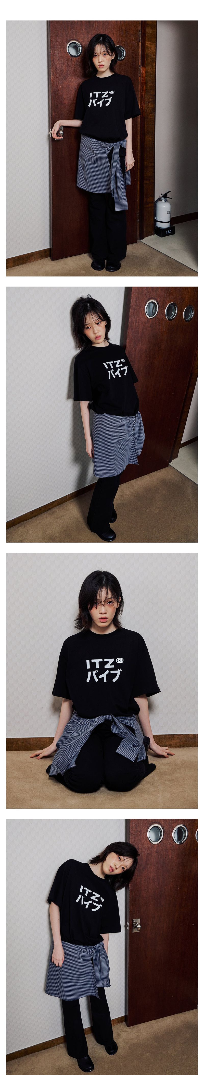 SHIRT STYLE LAYERED WRAP SKIRT