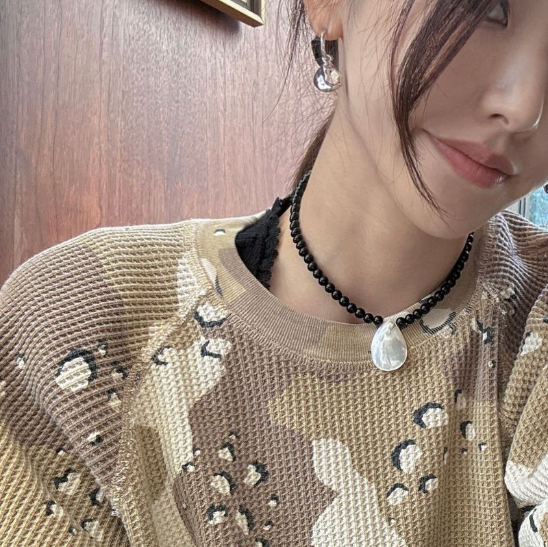 [MADE]Onyx stone Choker