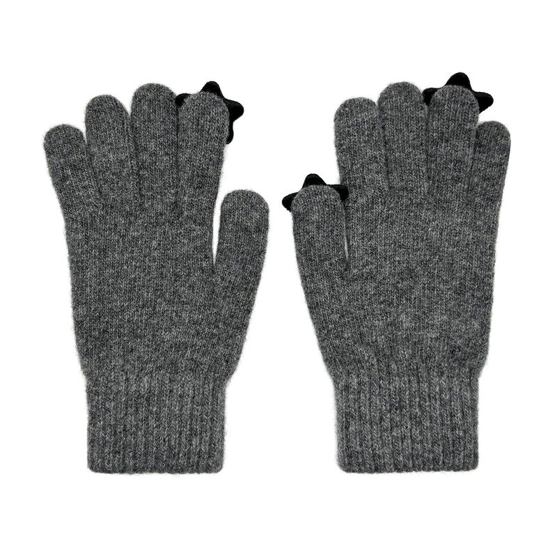 Star Wool Gloves [Grey]