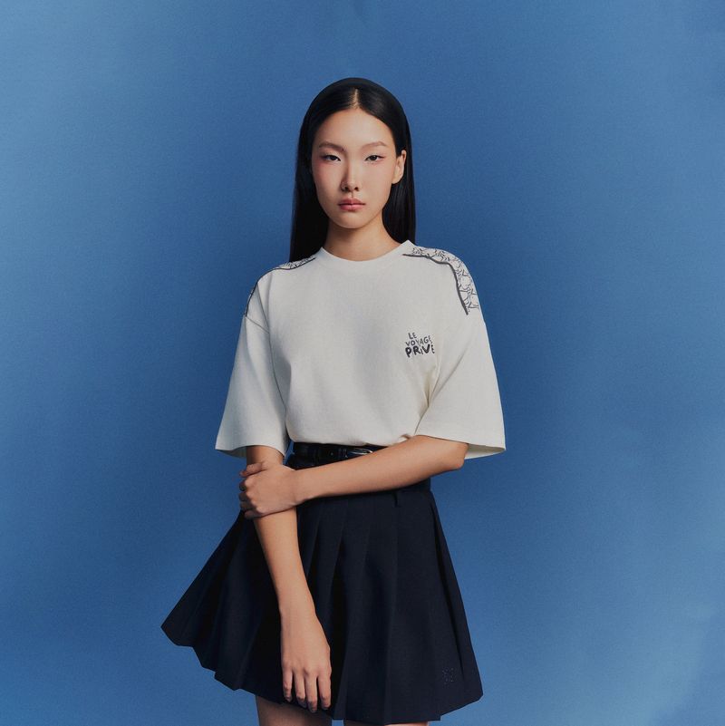 DVRK（ダーク）の「DVRK PRIVÉ PATH MONOGRAM TEE - GREY（Tops）」