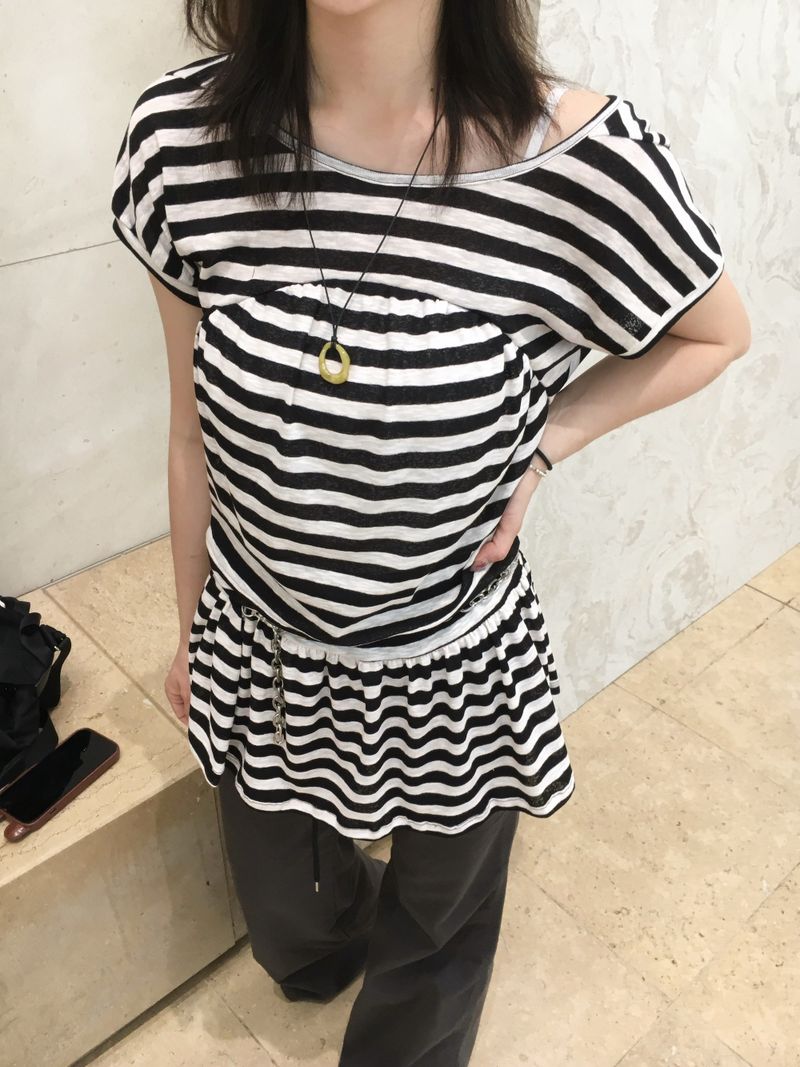 Kitsch Stripe Two-Way Dress (2c)