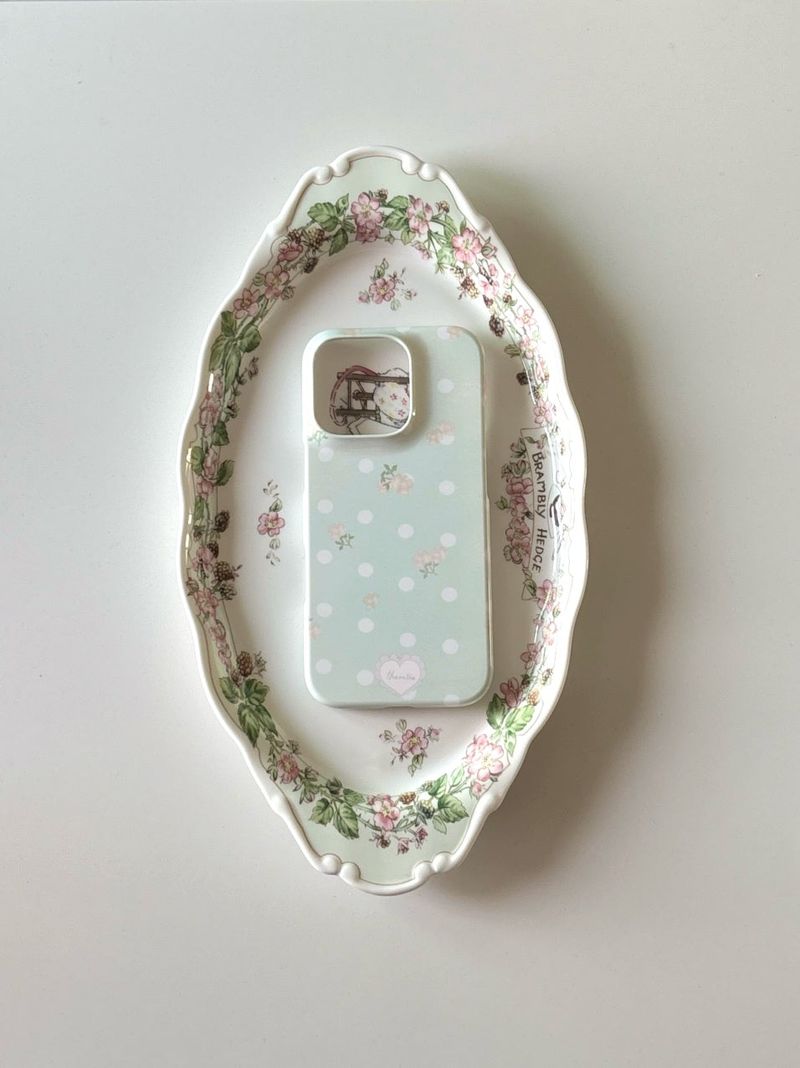 Mint flower dot