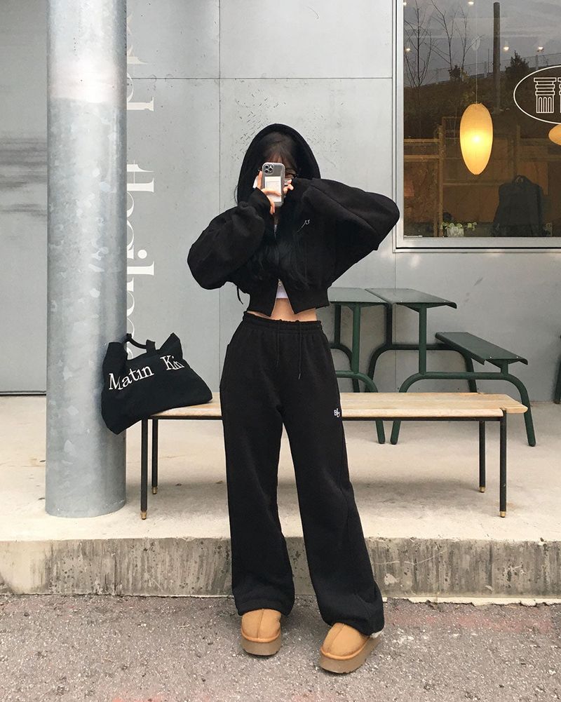 [BELLIDE MADE] Hit item wool napping two-way set