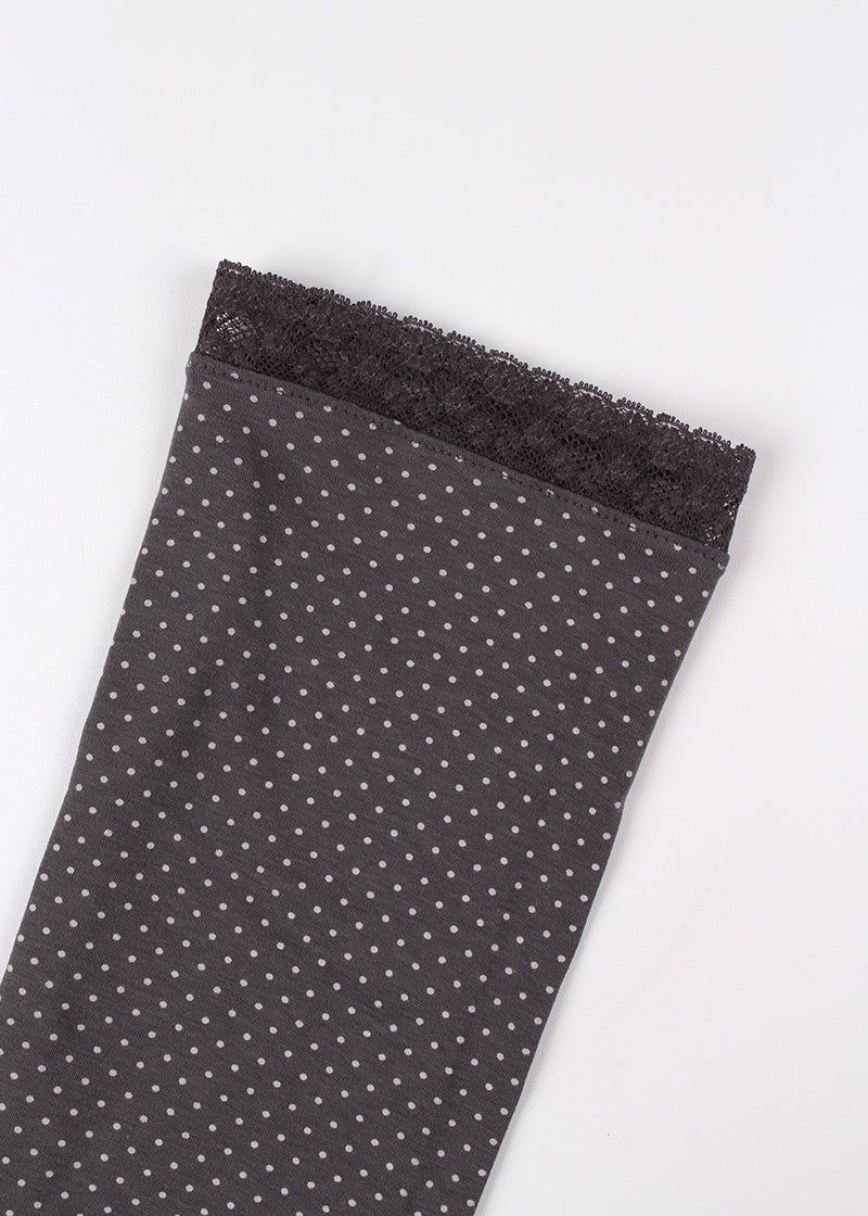 DOT LACE LEG WARMER