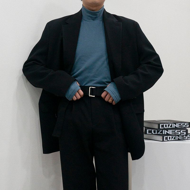 SK Daddy Half Two-Button Jacket (Set Up