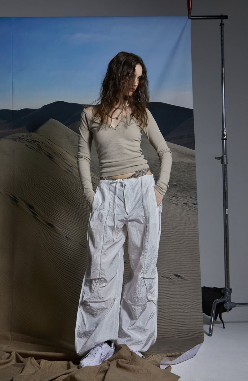 SIDE PARACHUTE PANTS