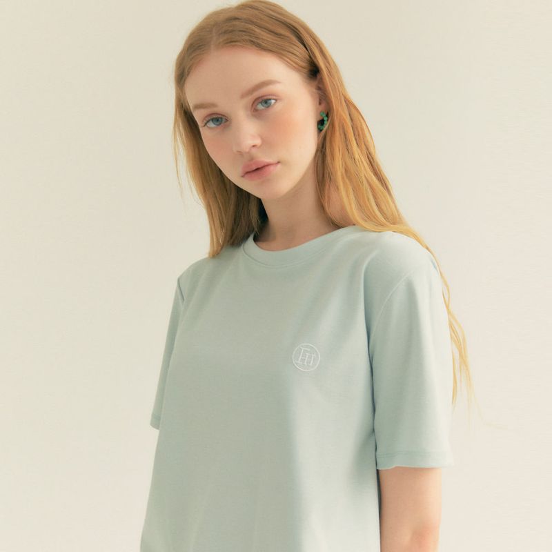 Standard Logo Ronud Neck T-shirt (Mint)