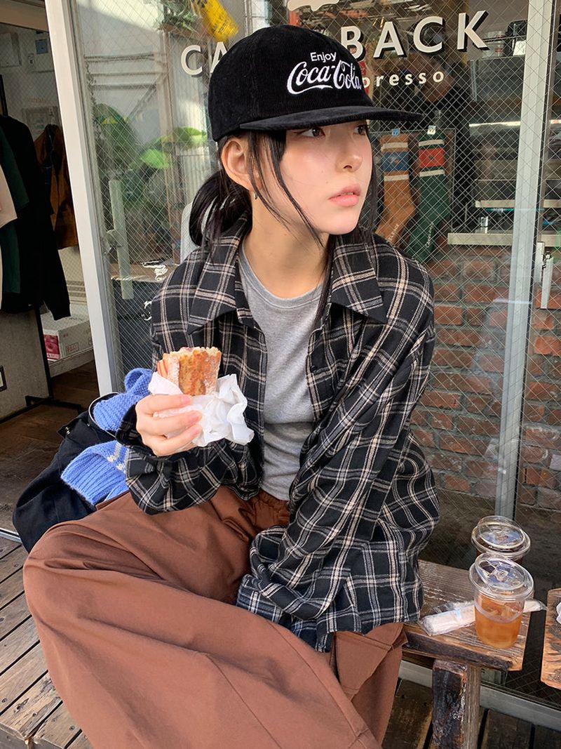 SLOW TWO-WAY CHECK SHIRT (2C)