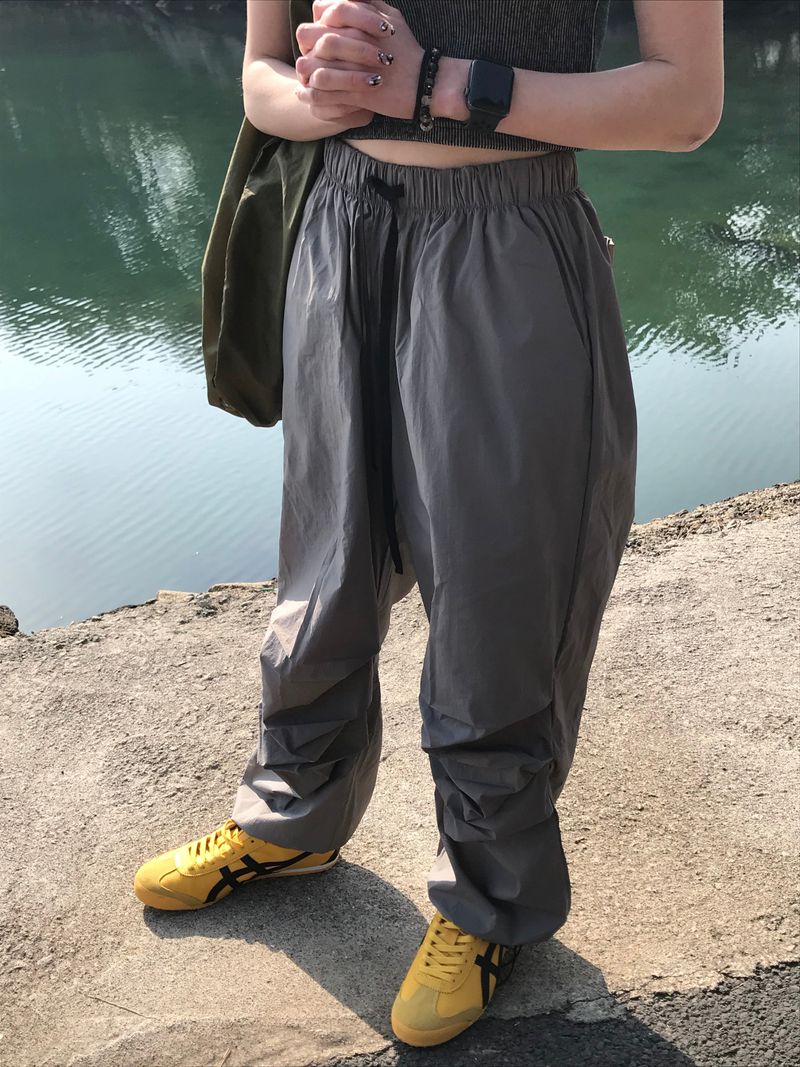 Accordion two-way cargo pants 