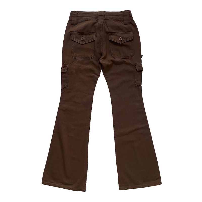 Deep cargo boots cut pants