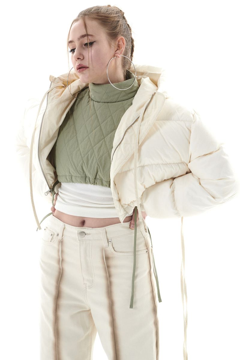 REVESIBLE CROPPED JUMPER