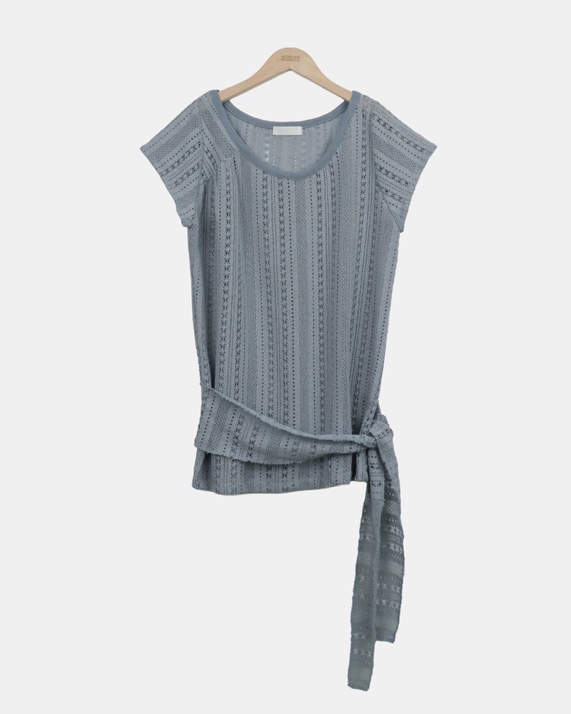 Elco Crochet Short Sleeve T-Shirt